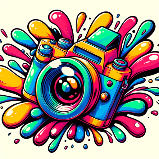 大げさカメラ（exaggerated camera） logo