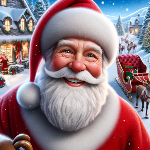 The REAL Santa Claus logo