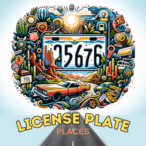 License Plate Places logo