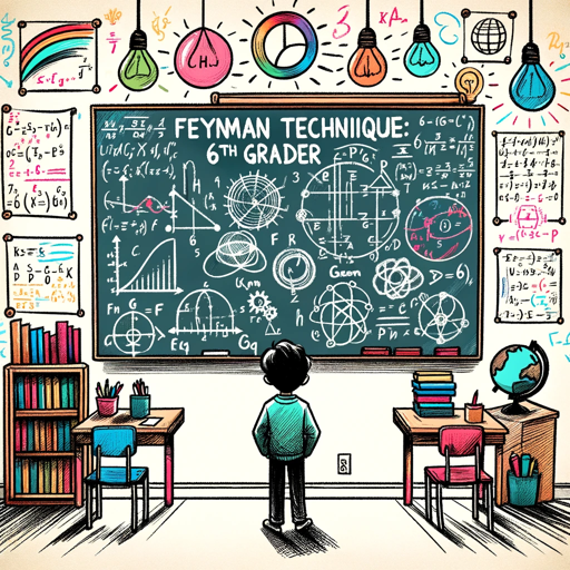 Feynman Technique: 6th Grader logo