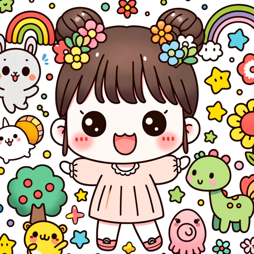 내 아이 컬러링북 만들기 logo