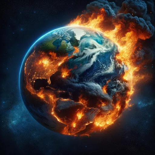 Burning Earth logo