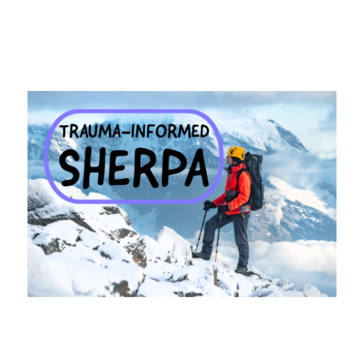 Trauma-informed Learning Sherpa logo