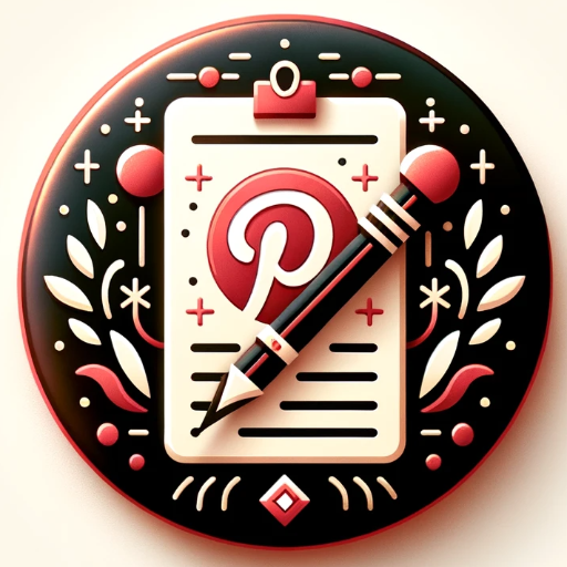 Pinterest Pin Description logo