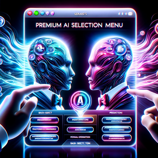 Gerard's Premium AI Selection Menu logo