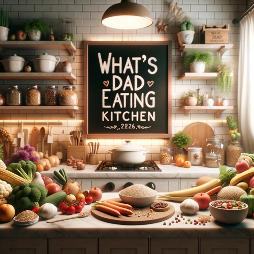 What's Dad Eating's Kitchen logo