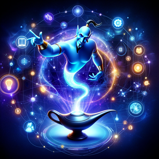 "Infinite Wishes" GPT Idea Genie logo