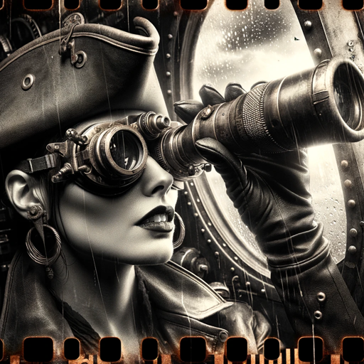 Dieselpunk Pirates, a text adventure game logo