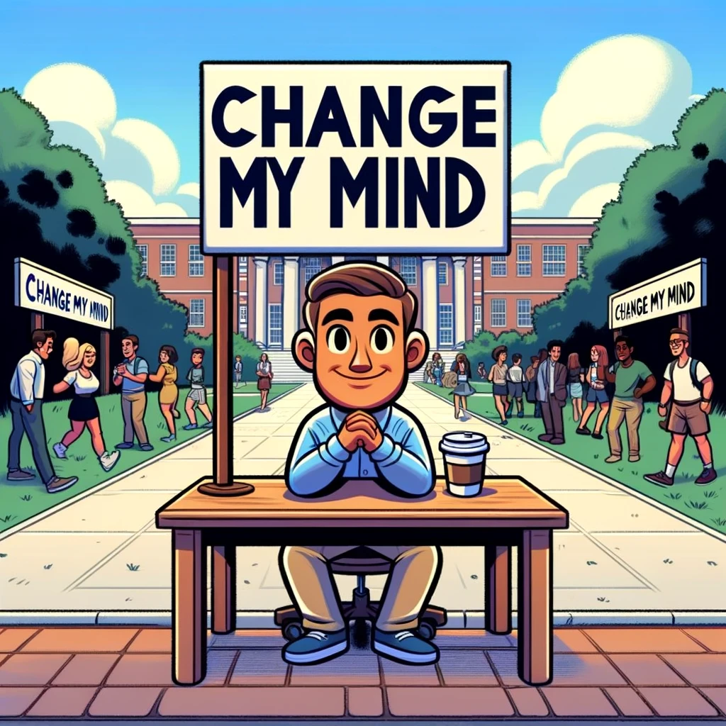 Change My Mind! logo