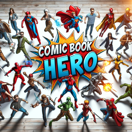 Comic Book Hero logo