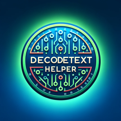 DecodeTextHelper logo