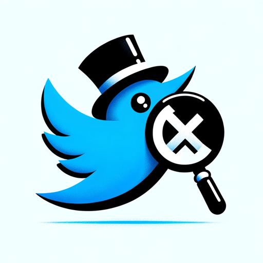 Tweet X-aminer logo