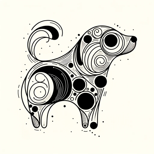 One-stroke painter logo