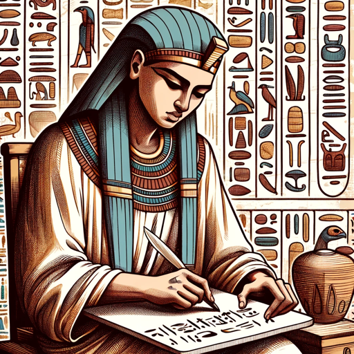 Hieroglyphic Scribe logo