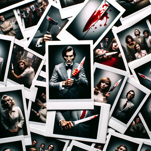 Polaroids of a Murder, a text adventure game logo