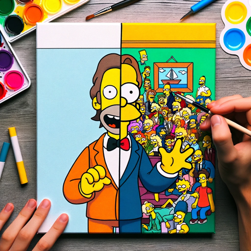 🍩 Get Simpsonized! 🍩 logo