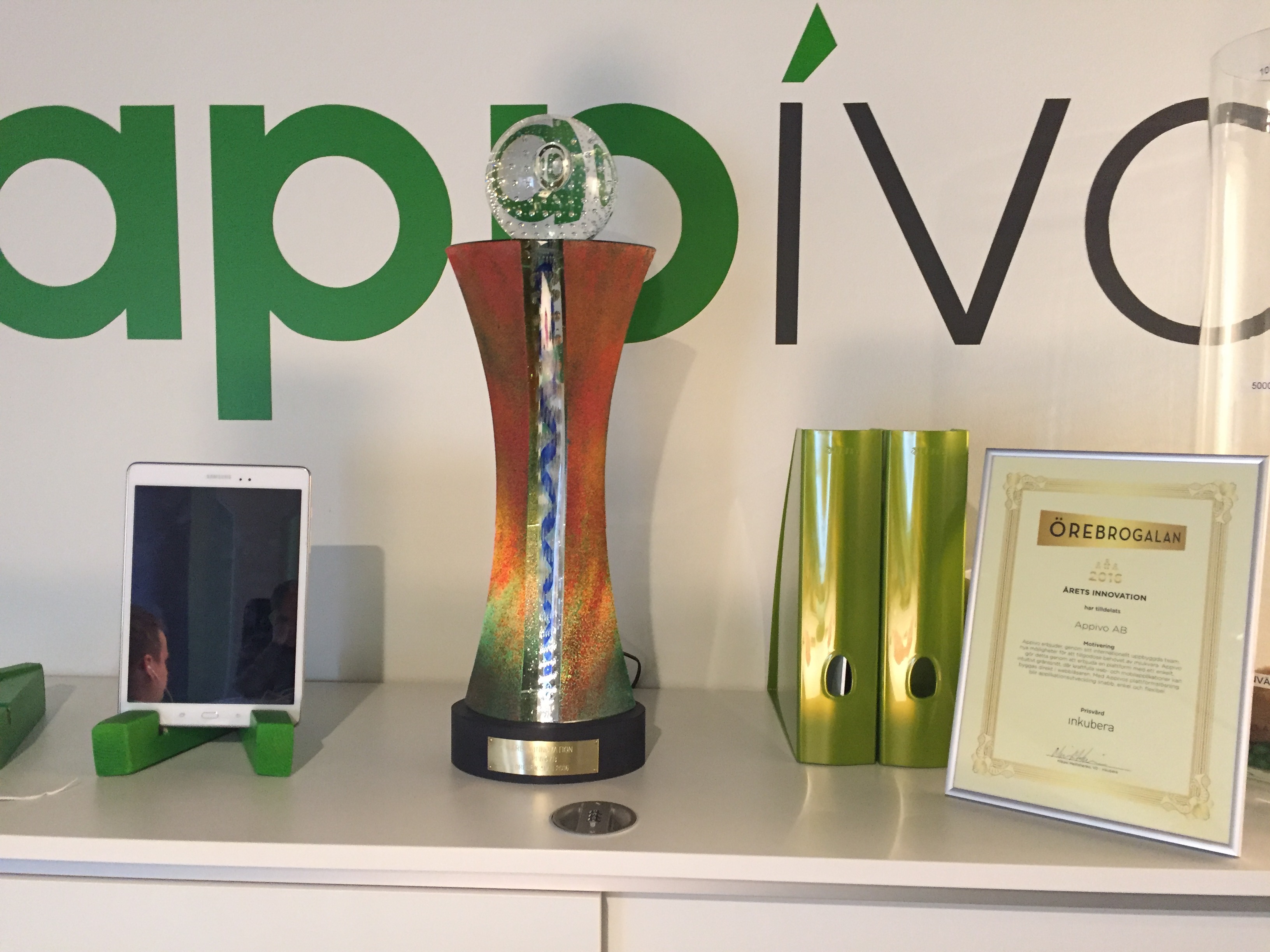 Appivo - Örebrogalan 2016 Innovation of the Year
