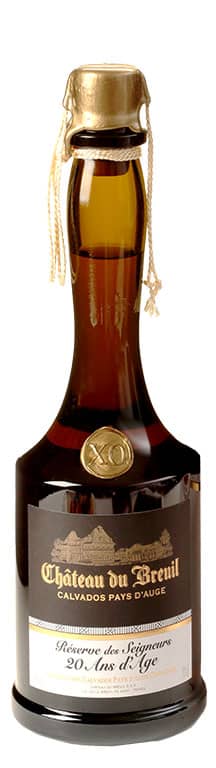 Calvados Pays d'Auge AOC Réserve de Seigneurs XO 20 Ans d'Age