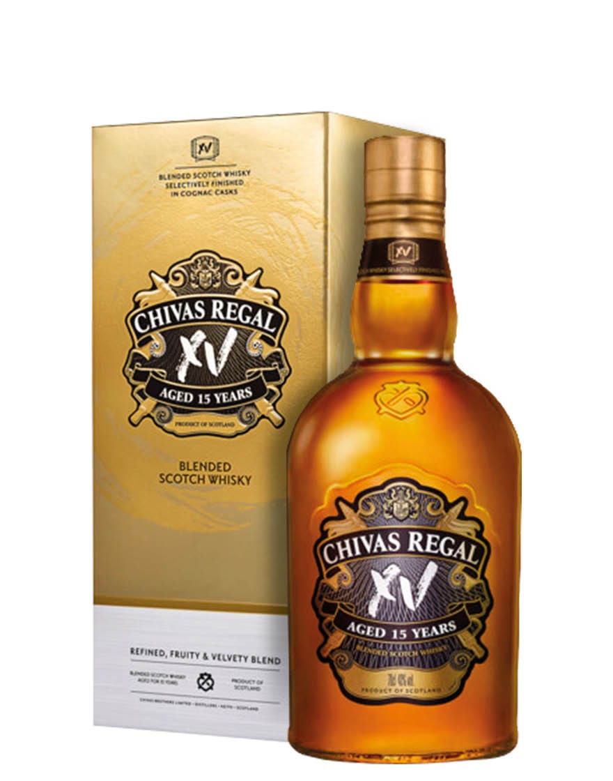 Xv Gold 15 Year Old Blended Scotch Whisky Chivas Regal 0 7 â„