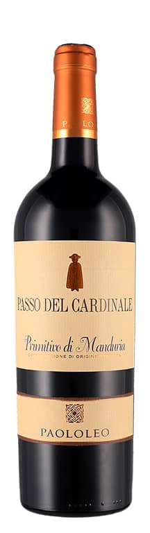Primitivo di Manduria DOC Passo del Cardinale 2018