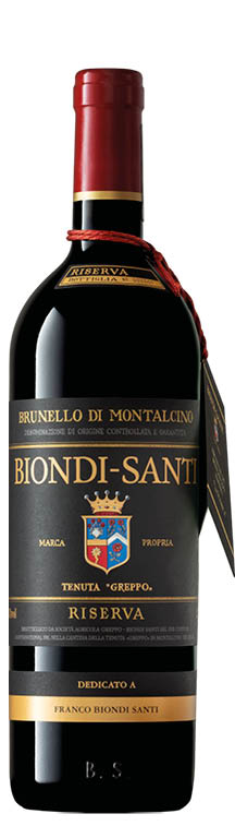 Brunello di Montalcino Riserva DOCG Dedicata a Franco Biondi-Santi 2012
