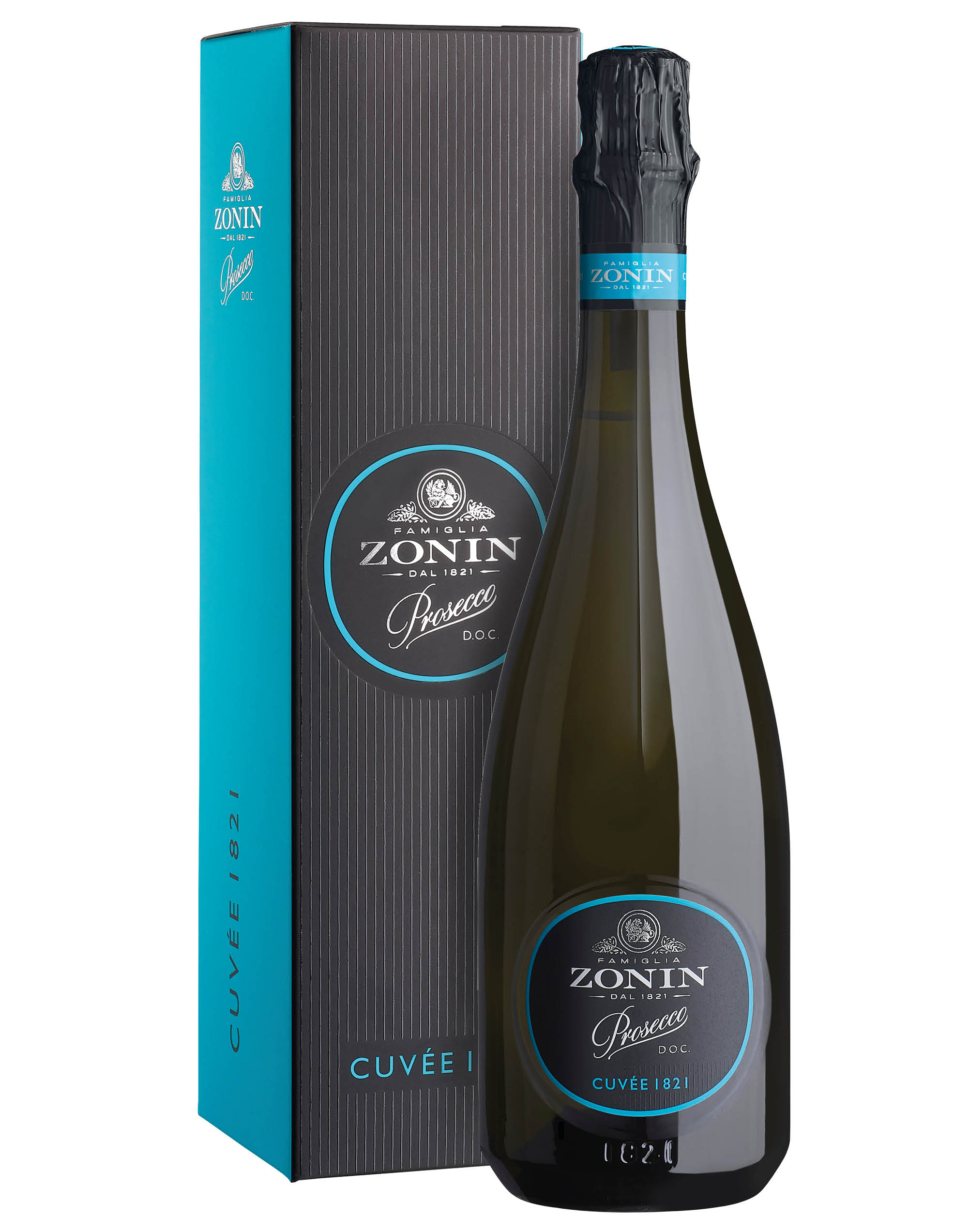 Prosecco DOC Cuvée 1821 Zonin 0,75 ℓ, Astucciato