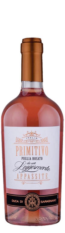Puglia IGT Primitivo Rosato da uve Leggermente Appassite 2020
