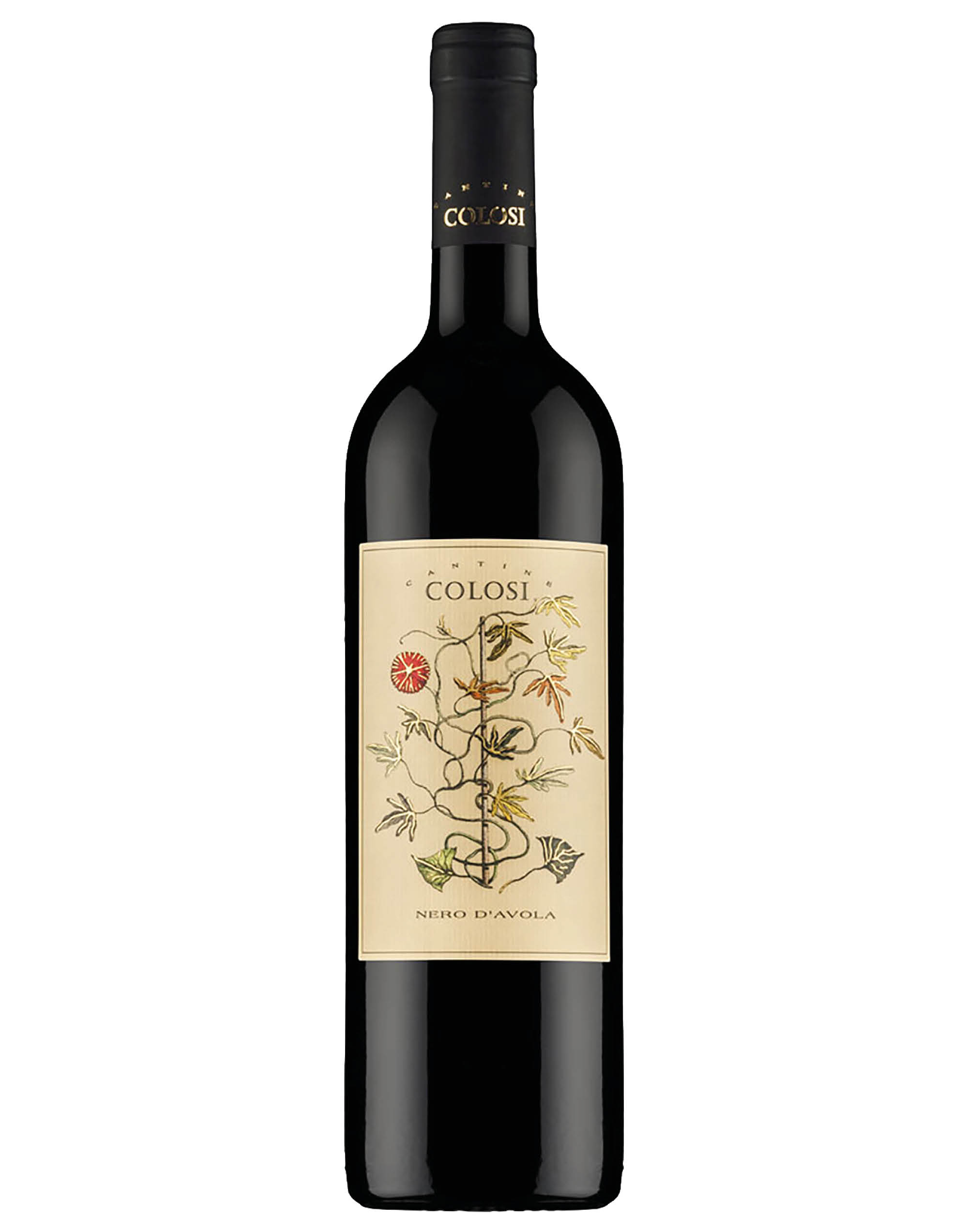 Sicilia DOC Nero d'Avola Colosi 2020 0,75 ℓ, Red wine