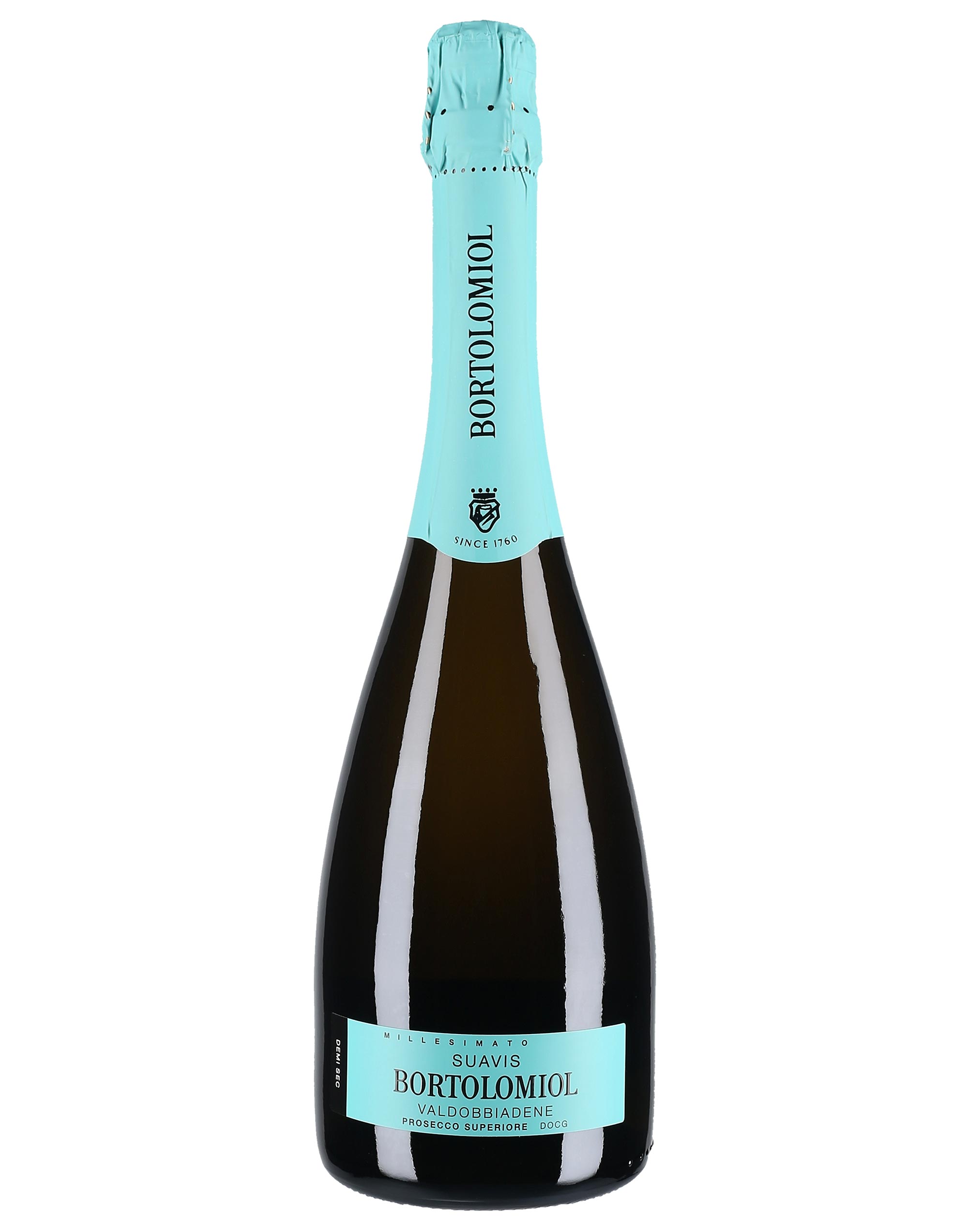 Valdobbiadene Prosecco Superiore DemiSec DOCG Suavis Bortolomiol 2...