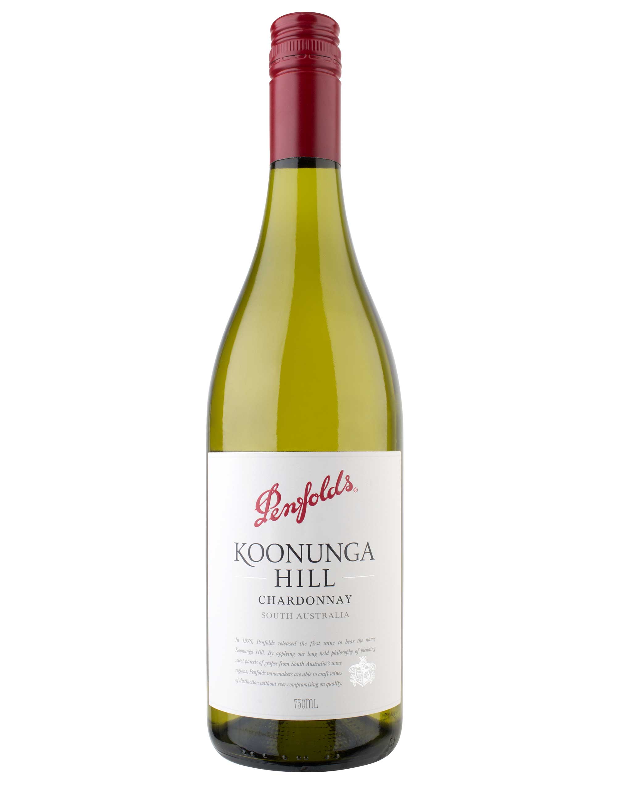 Koonunga Hill Chardonnay Penfolds 2020 0,75 ℓ, vino bianco