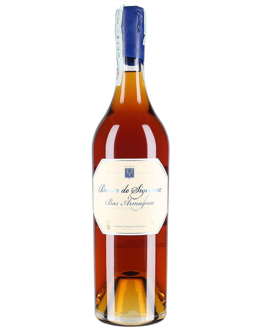 Bas armagnac v s. Арманьяк Baron_de_Sigognac. Baron de Sigognac 1941 Bottled.