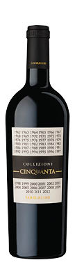 Vino Rosso d'Italia Collezione Cinquanta