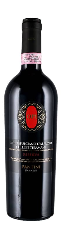 Montepulciano d'Abruzzo Colline Teramane Riserva DOCG Opi 2012
