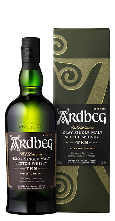 Ardbeg 10 Years Old Islay Single Malt Scotch Whisky