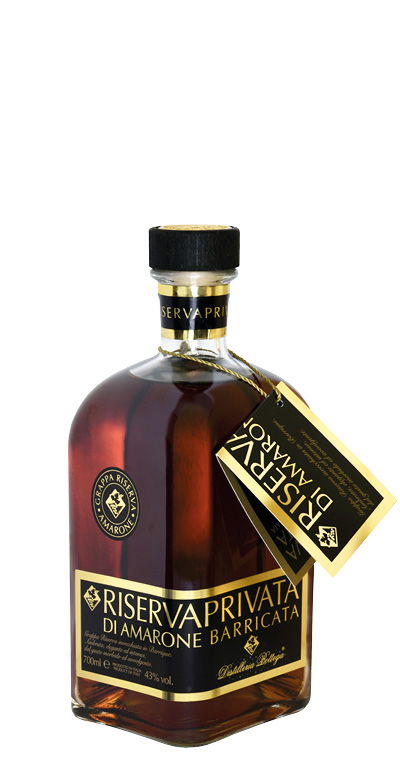 Grappa di Amarone Barricata Riserva Privata