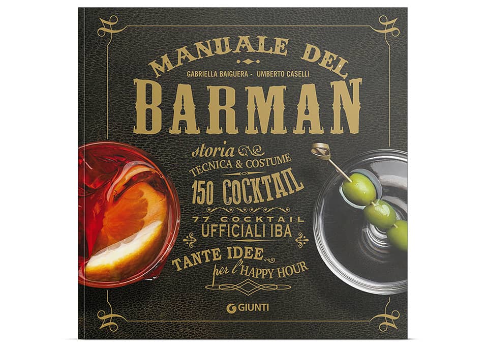 libro - manuale del barman (italiano) copertina rigida 8809819608