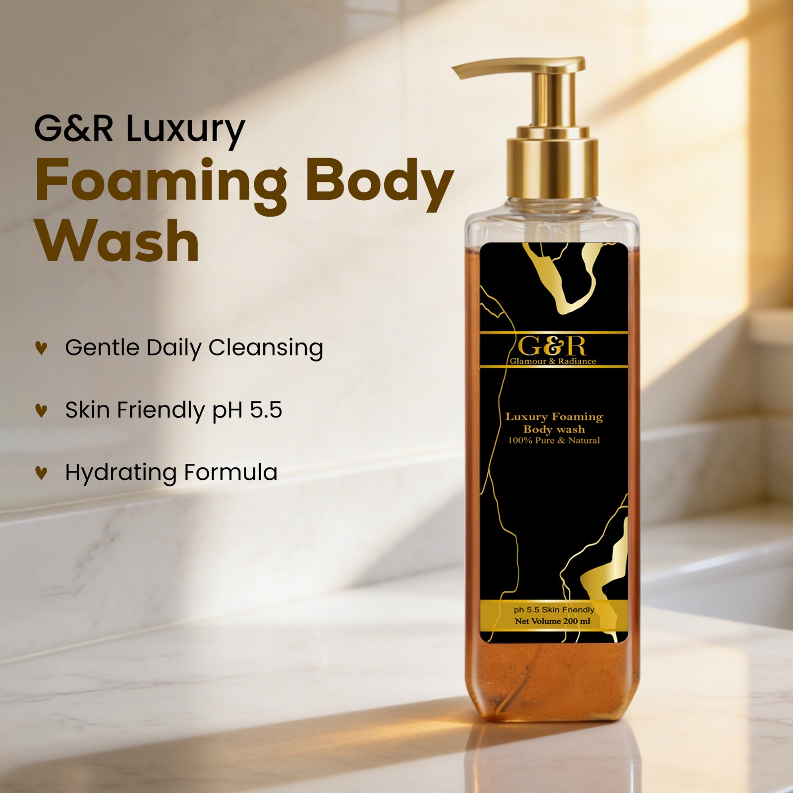 Foaming  Body Wash