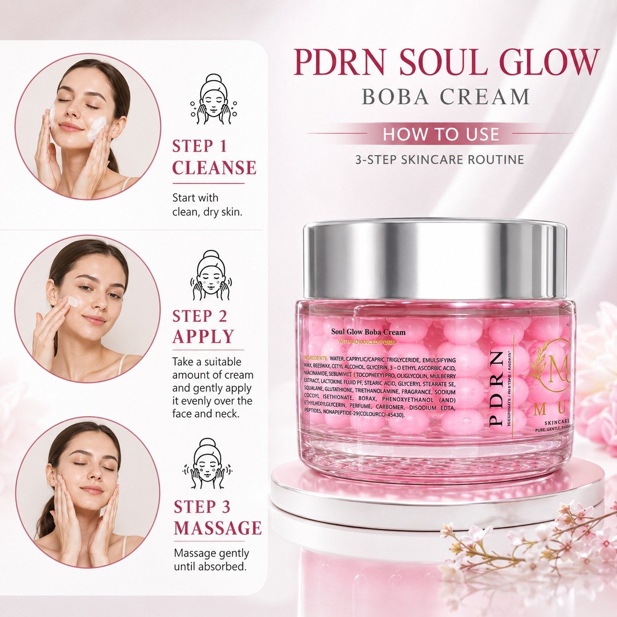 MUI Seoul Glow Boba Cream