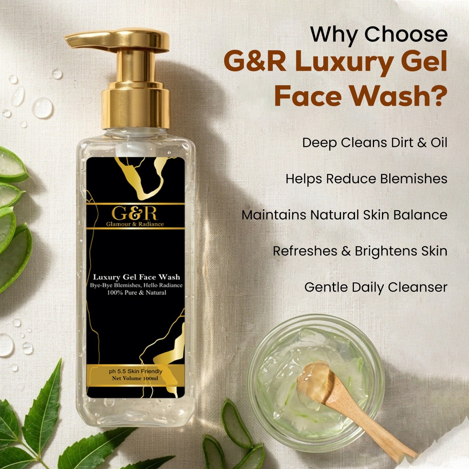Luxury Gel Face Wash