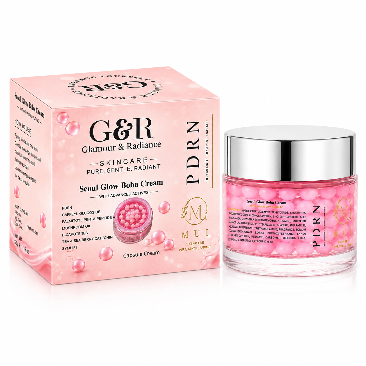 MUI Seoul Glow Boba Cream