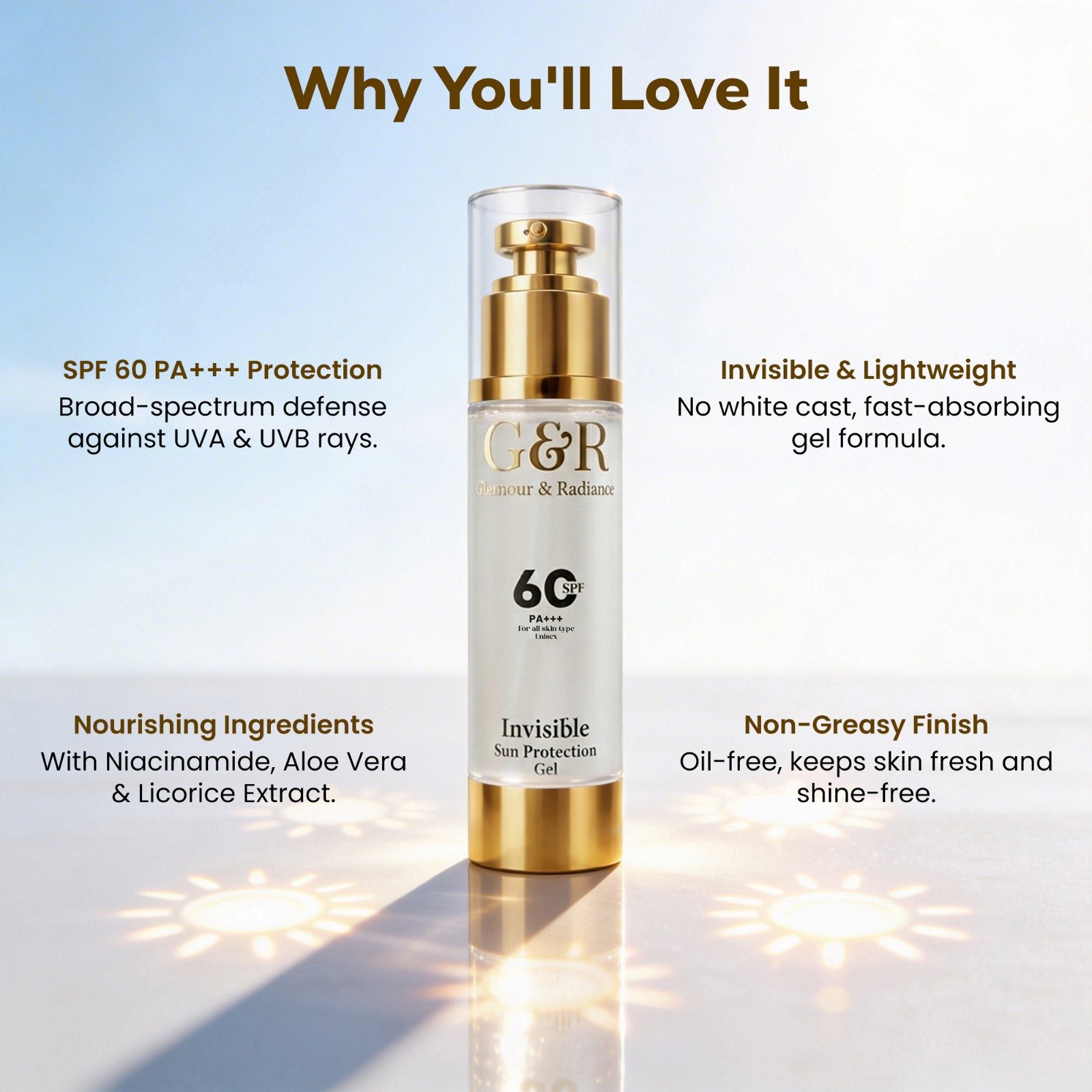 Invisible Sun Protection Gel