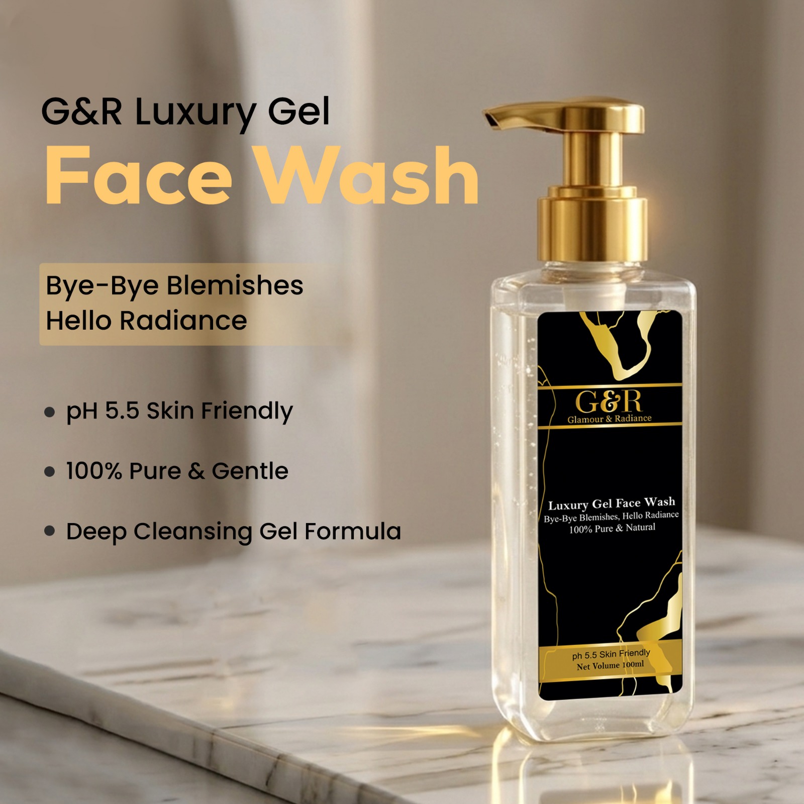 Luxury Gel  Face Wash