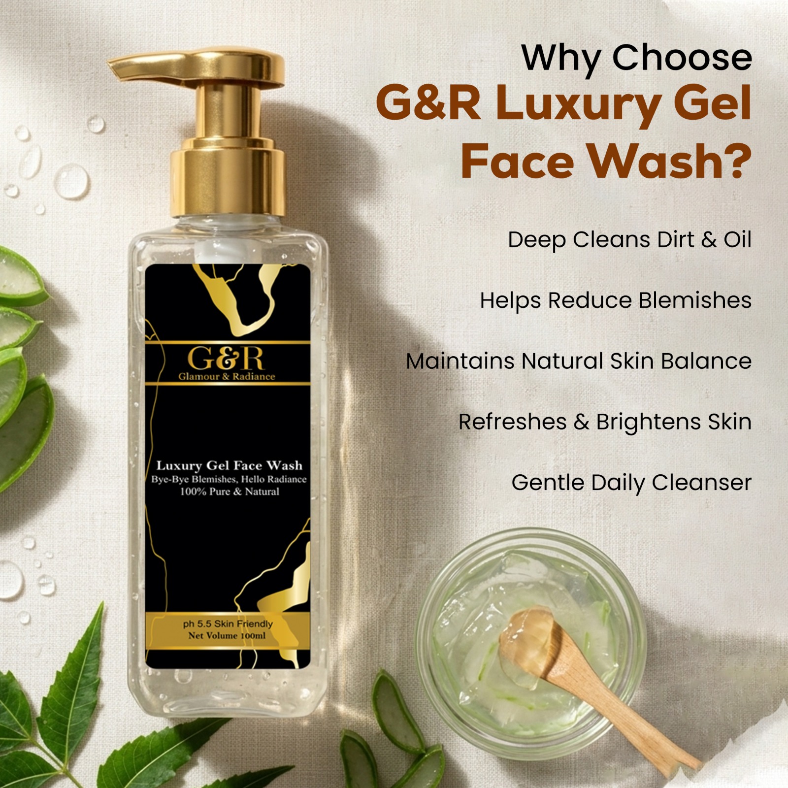 Luxury Gel  Face Wash