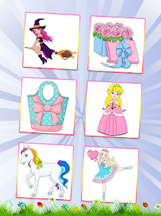 Download Princess Coloring Book Glitter & Girls Dress Up Game - Free Offline Download | Android APK Market