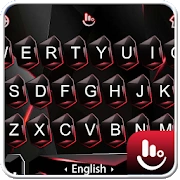 Business Simple Black Red Keyboard Theme App Free Offline