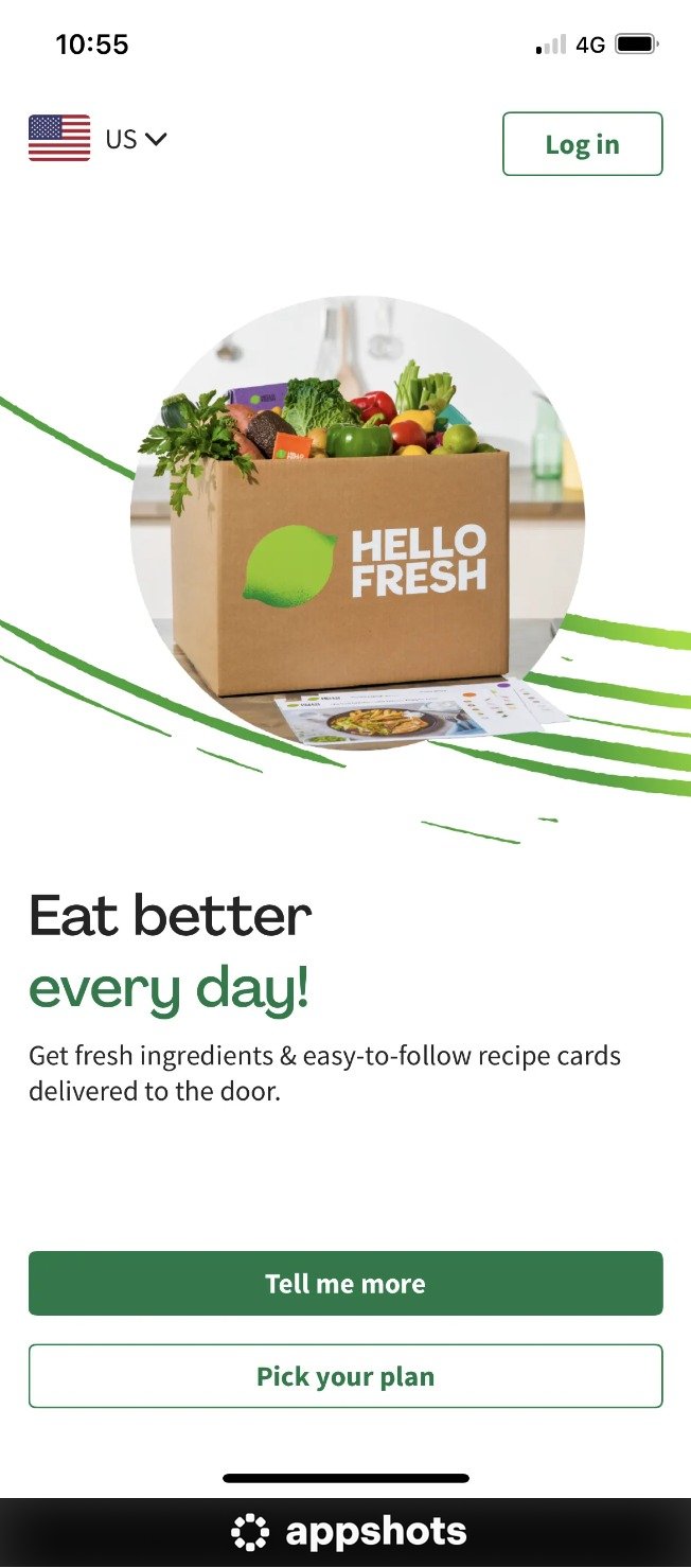 HelloFresh - app screenshot 2