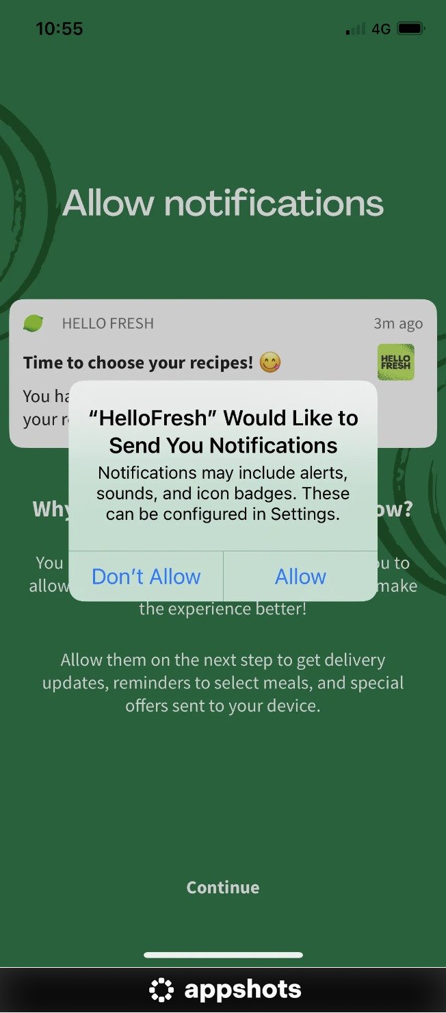 HelloFresh - app screenshot 4