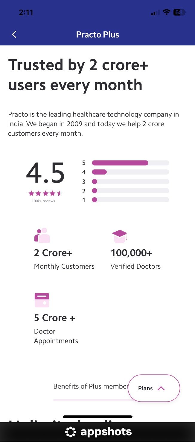Practo - app screenshot 11