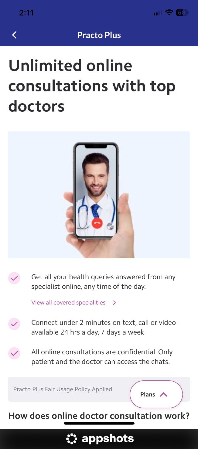 Practo - app screenshot 12