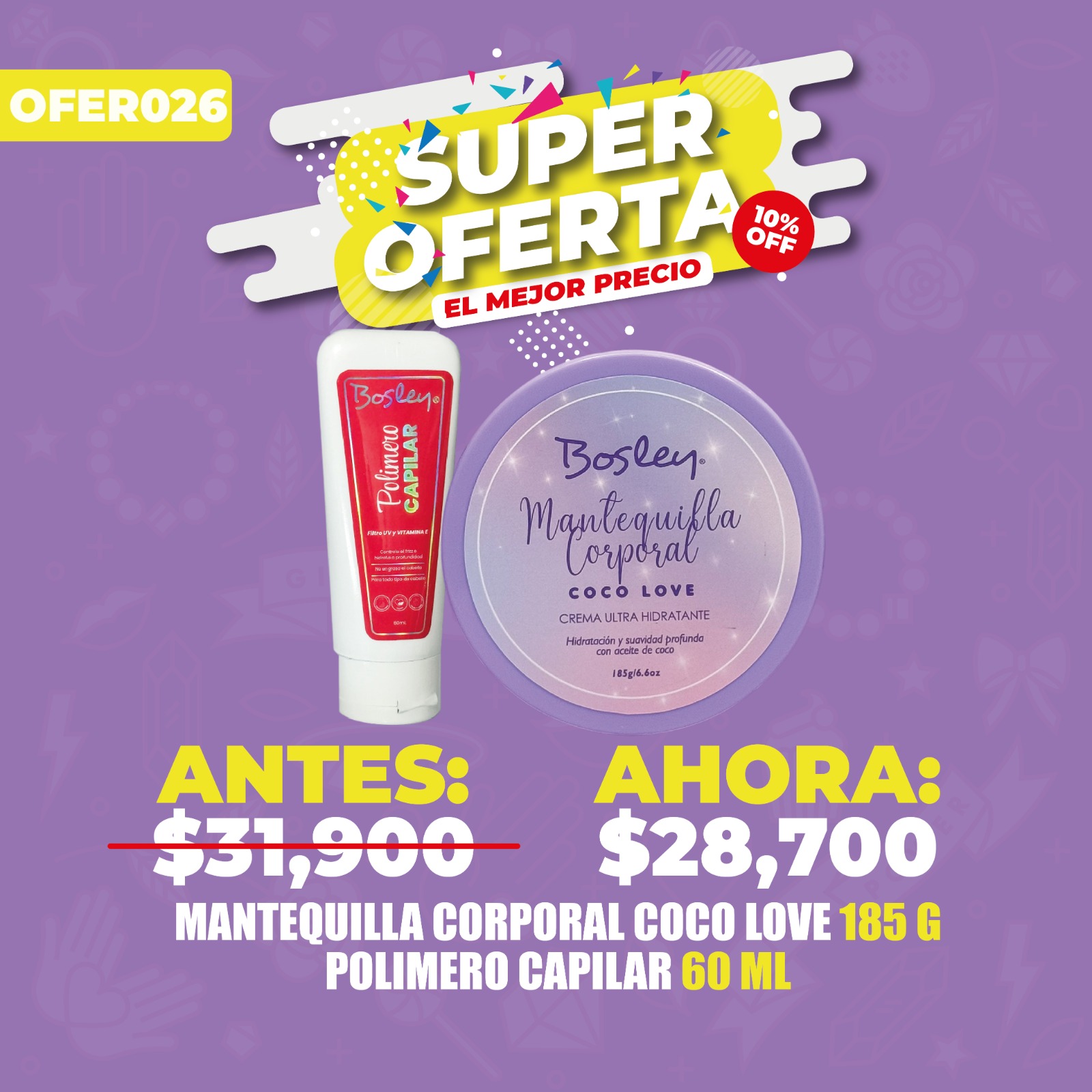 PREPACK RITUAL DE BELLEZA BOSLEY